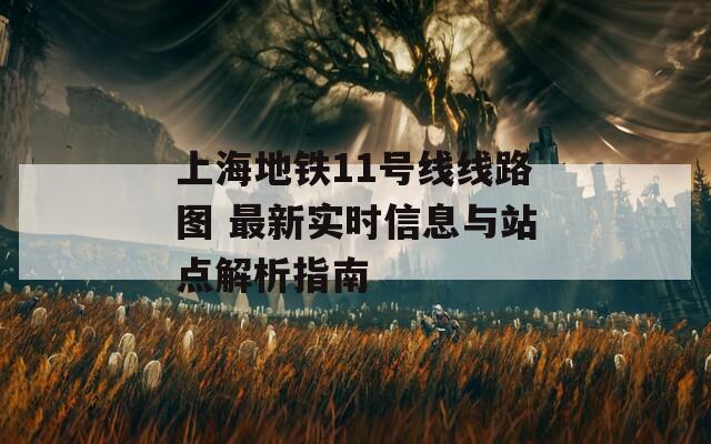 上海地铁11号线线路图 最新实时信息与站点解析指南