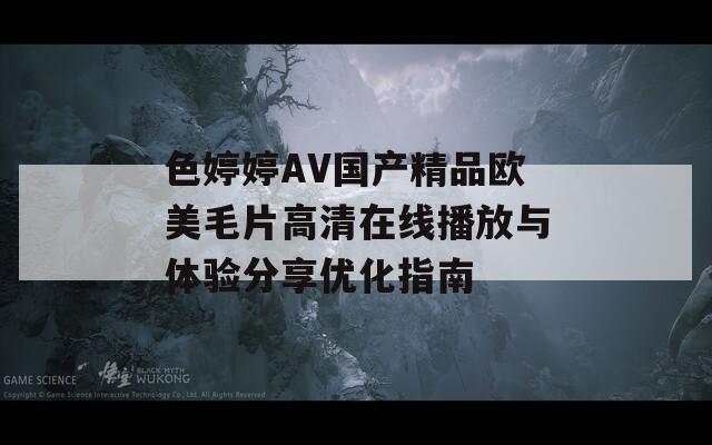 色婷婷AV国产精品欧美毛片高清在线播放与体验分享优化指南
