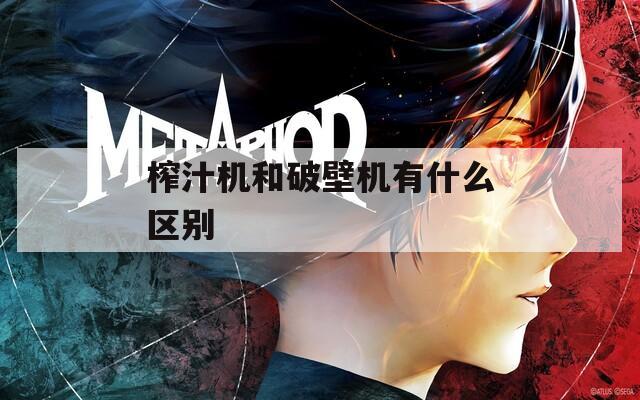 榨汁机和破壁机有什么区别