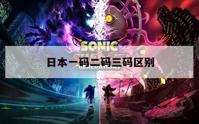 日本一码二码三码区别