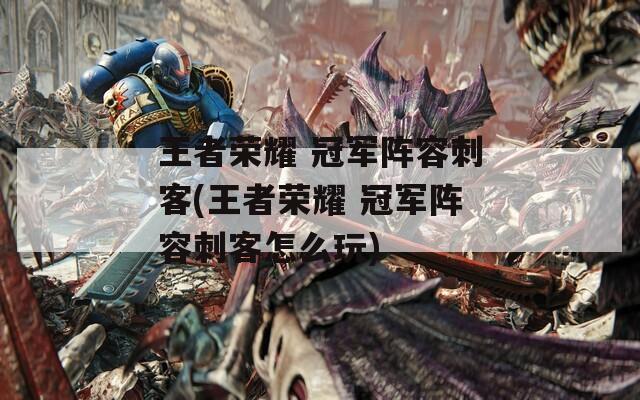 王者荣耀 冠军阵容刺客(王者荣耀 冠军阵容刺客怎么玩)