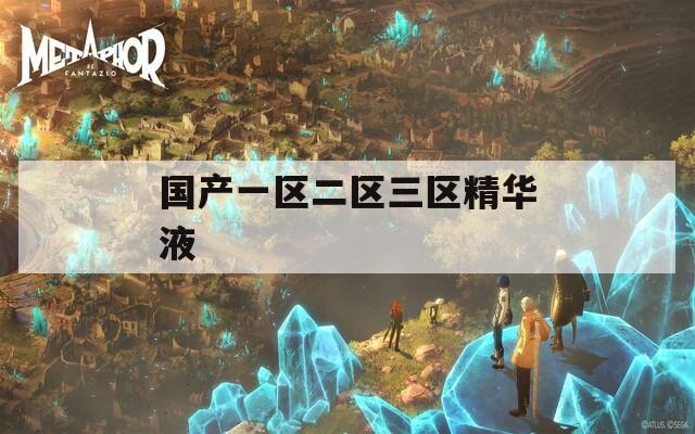 国产一区二区三区精华液