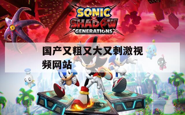 国产又粗又大又刺激视频网站  第1张