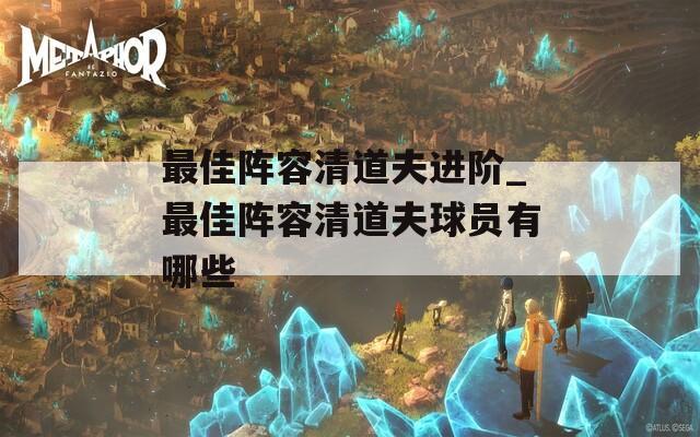 最佳阵容清道夫进阶_最佳阵容清道夫球员有哪些