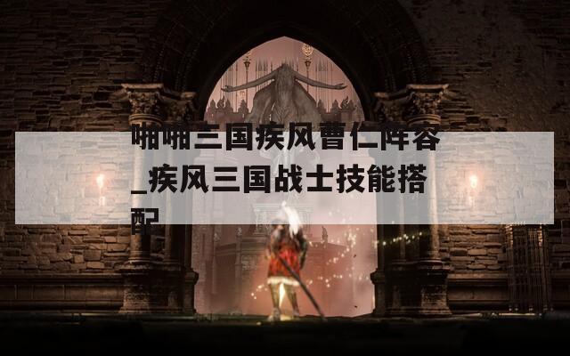 啪啪三国疾风曹仁阵容_疾风三国战士技能搭配
