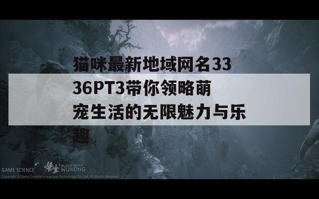 猫咪最新地域网名3336PT3带你领略萌宠生活的无限魅力与乐趣