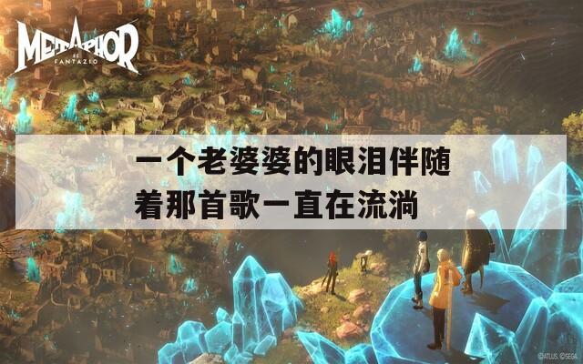 一个老婆婆的眼泪伴随着那首歌一直在流淌