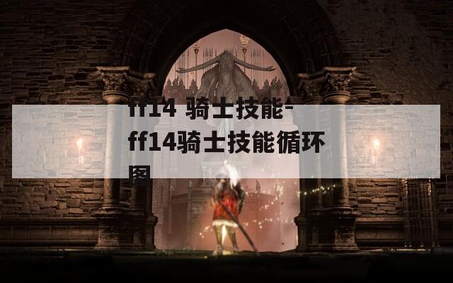 ff14 骑士技能-ff14骑士技能循环图  第1张