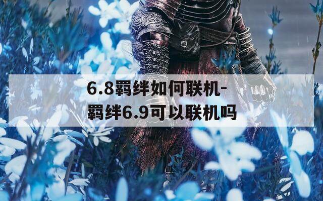 6.8羁绊如何联机-羁绊6.9可以联机吗