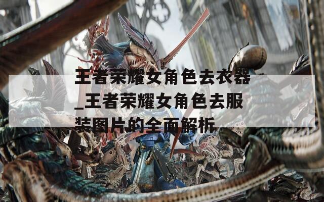王者荣耀女角色去衣器_王者荣耀女角色去服装图片的全面解析